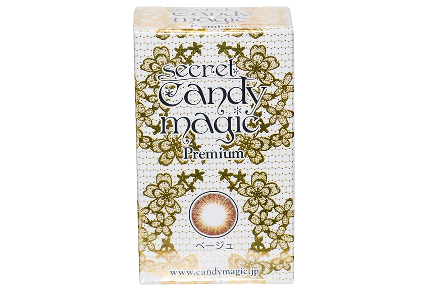 シークレットキャンディーマジック プレミアベージュ 度あり 1枚入り