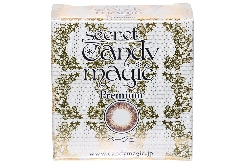 シークレットキャンディーマジック プレミアベージュ 度なし 2枚入り