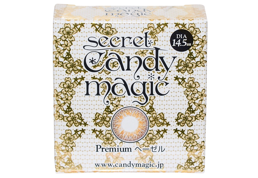 シークレットキャンディーマジック プレミアヘーゼル 度なし 2枚入り
