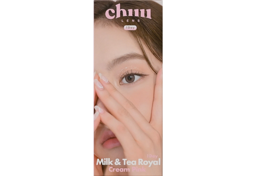 チューレンズ Milk&Tea Royal クリームピンク 10枚入り