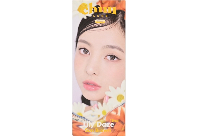 チューレンズ Lily Daze サンブラウン 10枚入り