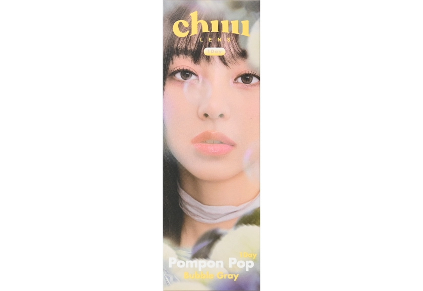 チューレンズ POMPON POP バブルグレー 10枚入り