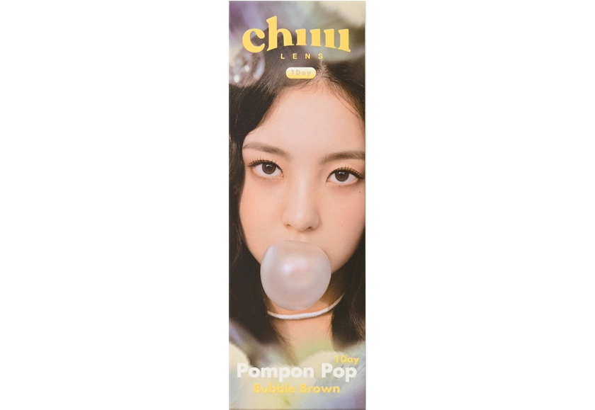 チューレンズ POMPON POP バブルブラウン 10枚入り