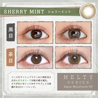 ラルムワンデー メルティ―シリーズ シェリーミント 10枚入り