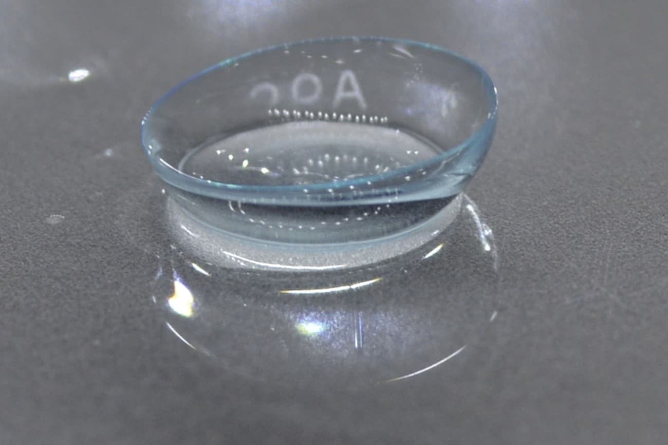 2ウィークピュアうるおいプラス 乱視用 (近視)のガイドマーク